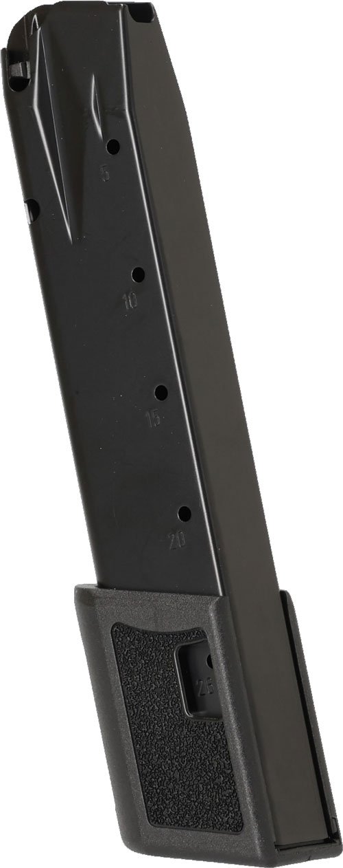 CANIK MAGAZINE FULL SIZE - 9MM 26RD BLACK BASEPLATE