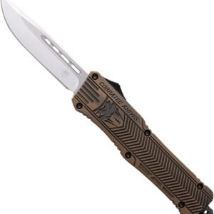 COBRATEC MEDIUM CTK1 OTF - CERTAKOTE BRONZE 3" DRP POINT