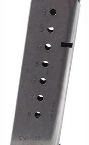 MEC-GAR MAGAZINE 1911 GOVT. - 45ACP 8RD STAINLESS STEEL