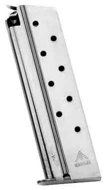MEC-GAR MAGAZINE 1911 GOVT. - 38 SUPER 9RD NICKEL