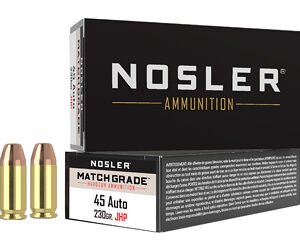 NOSLER ASP 45ACP 230GR JHP 50/500