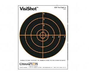 CHAMPION VISISHOT 8" BULLSEYE 10PK