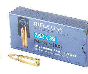 PPU 7.62X39 FMJ 123GR 20/1000