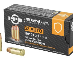 PPU 32ACP JHP 71GR 50/1000