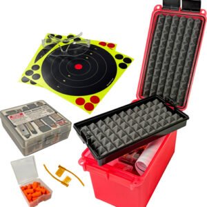 MTM PISTOL RANGE KIT WITH EYES - & EARS & PAPER TARGETS