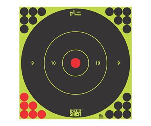 PRO-SHOT TARGET 12" GRN BULLSEYE 5PK
