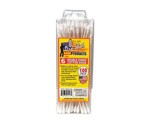 PRO-SHOT DBL END COTTON SWAB 100PK