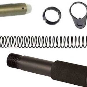 J&E PISTOL BUFFER TUBE COMBO - KIT BLACK