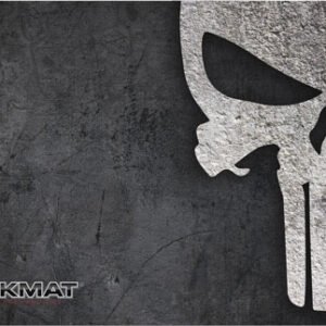 TEKMAT ARMORERS BENCH MAT - 11"X17" PUNISHER BLACK