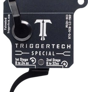 TRIGGERTECH REM 700 TWO STAGE - BLACK SPECIAL PRO CURVED CLEAN