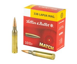 S&B 338LAPUA 300GR SIERRA 10/100
