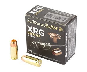 S&B 40 S&W 130GR XRG 25/1000