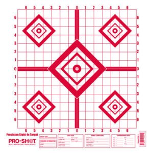 SPLATTER SHOT TARGET 16" - SIGHT-IN RED DIAMOND 10PK