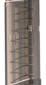 ETS MAGAZINE S&W SHIELD 9MM - 9RD EXTENDED CARBON SMOKE