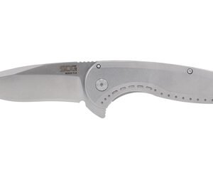 SOG AEGIS FLK 3.25" DROP PT SLV