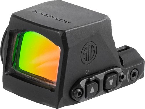 SIG OPEN REFLEX SIGHT ROMEOX - COMPACT 3MOA GREEN DOT BLACK