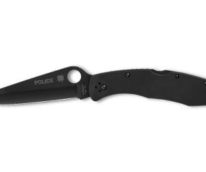 SPYDERCO POLICE SS 4.2" BLK/BLK