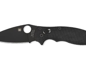SPYDERCO MANIX 2 BLACK BLADE 3.375"