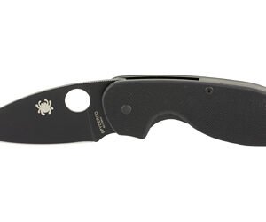 SPYDERCO EFFICIENT G-10 BLACK PLAINE