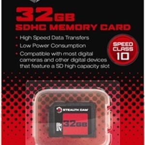 STEALTH CAM SDHC MEMORY CARD - 32GB SUPER SPEED CLASS 10