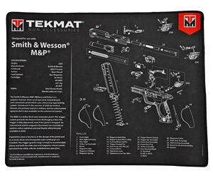 TEKMAT ULTRA PSTL MAT S&W M&P BLK