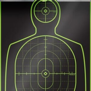 TRUGLO TRU-SEE REACTIVE TARGET - HANDGUNNER 12" X 18" 6-PACK