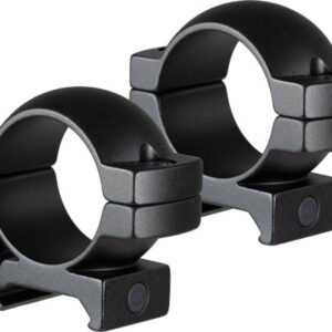 TRUGLO RINGS 1" MEDIUM MATTE - BLACK WEAVER/PICATINNY ALUMNM
