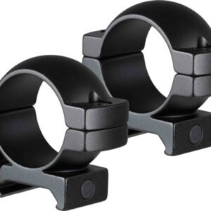 TRUGLO RINGS 1" MEDIUM MATTE - PICATINNY/WEAVER W/4 SCREWS