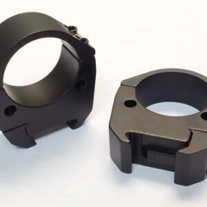 TALLEY RINGS 36MM LOW MODERN - SPORTING RIFLE BLACK