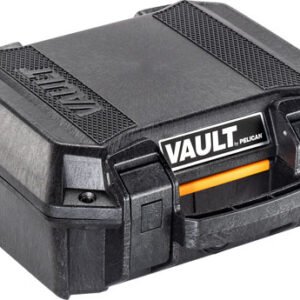 PELICAN VAULT SMALL PISTOL - CASE W/ FOAM BLACK