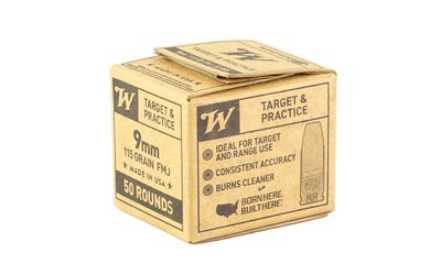 WIN USA 9MM 115GR FMJ 50/1000 - Image 2