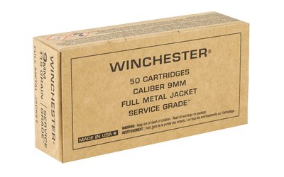 WIN SERVICE GRADE 9MM 115GR 50/500 - Image 2