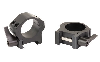 WARNE MAXIMA 1" HRZ QD LOW RINGS BLK - Image 2