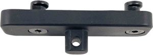 GUNTEC BIPOD ADAPTER ALUMINUM - KEYMOD BLACK
