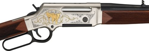 HENRY H14 LONG RANGER COYOTE - 223REM/5.56 20" ENGRAVED - Image 3