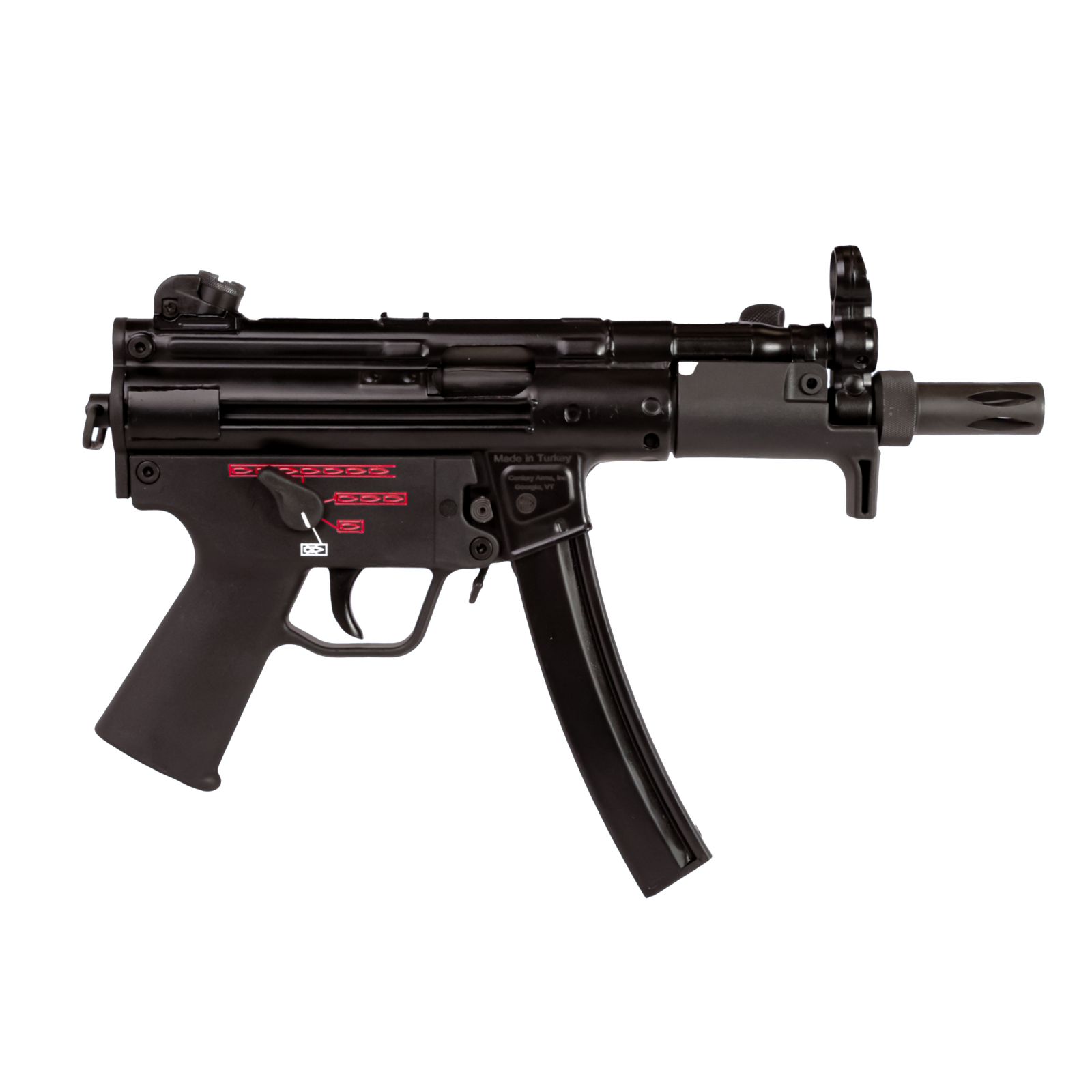 CENTURY ARMS AP5-P NAVY 9MM BLK 5.75" 30+1