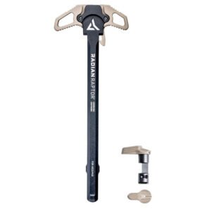 RAPTOR CHARGING HANDLE & TALON 45/90 SAFETY SELECTOR - FDE, AR-15