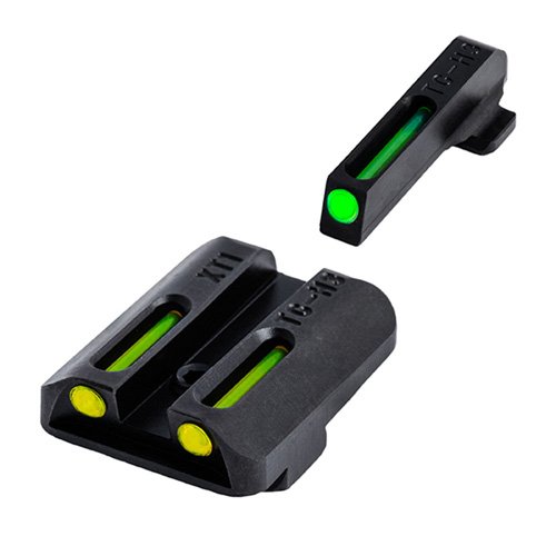 TFO TRITIUM/FIBER-OPTIC DAY/NIGHT SIGHT - SF XD, GREEN/YELLOW
