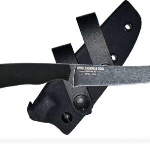 NIMROD ACID WASHED - BLACK G10, PLAIN EDGE, 4.38" BLADE
