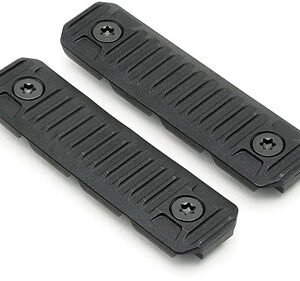M-LOK CABLE MANAGEMENT COVERS - BLACK, LONG, 2/PC