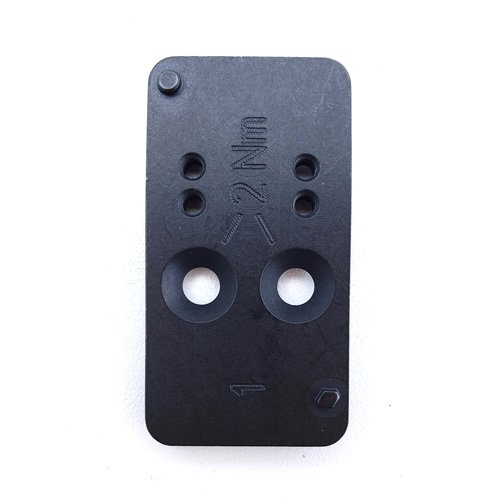 OPTICS PLATE #1 - BLACK, VP9 OPTIC READY MODELS