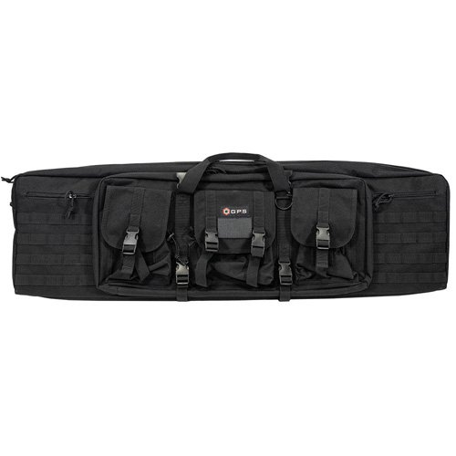 DOUBLE RIFLE CASE - BLACK, 42"