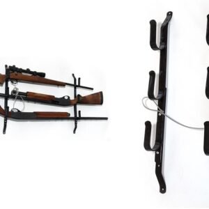 Allen Three Gun Locking Gun Rack with Steel Construction