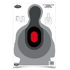 Birchwood Casey Dirty Bird Transitional Silhouette Target 12"x18" 8/ct