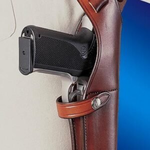 Bianchi Model X15 Shoulder Holster 4"-5" Right Hand Plain Tan Cross Draw