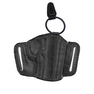 Bianchi 105 Minimalist Belt Slide Holster for Glock 17/19/20/21 Black RH