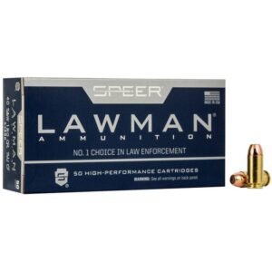 Speer Lawman Cleanfire Handgun Ammunition .40 S&W 180gr TMJ 1000 fps 50/ct