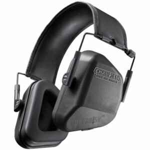 Champion Vanquish Passive Ear Muffs 24 NRR Black