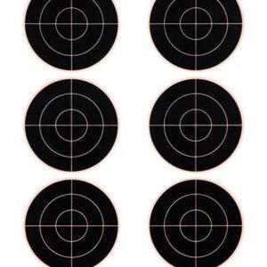 Champion VisiShot Targets 3" Bull's Eye Targets - 8.5" X 11" 10/Pack