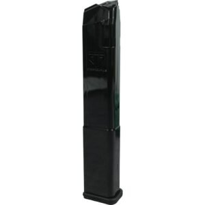 Elite Tactical Systems Carbon Smoke Gen 2 Handgun Magazine for Glock 17 9mm Luger 32/rd Bulk